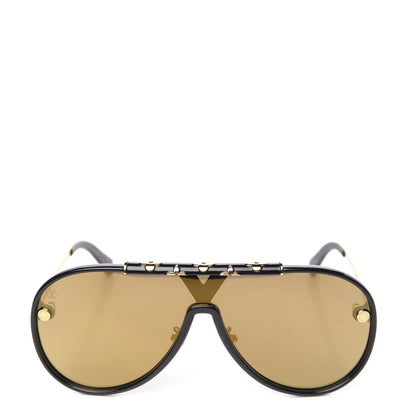 Louis Vuitton Acetate Mascot Sunglasses Z1059W Black 2 of 8
