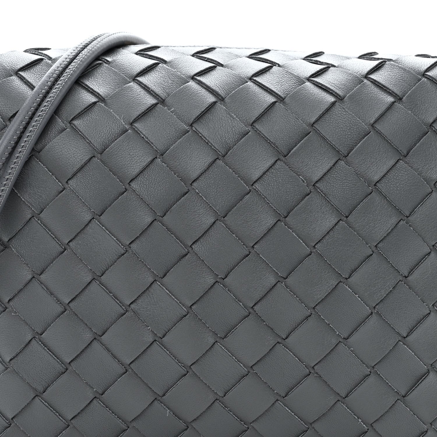 Bottega Veneta Nappa Intrecciato Small Loop Camera Bag Thunder 7 of 9