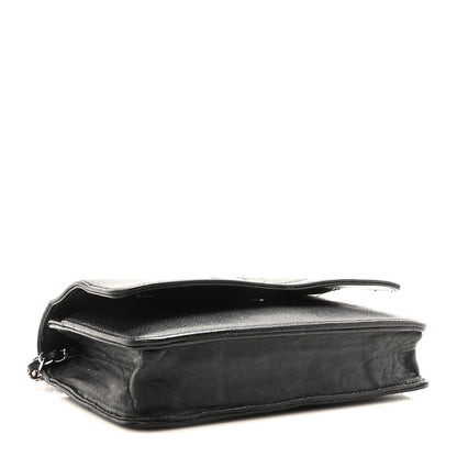 Chanel Caviar Timeless CC Wallet On Chain WOC Black 4 of 11