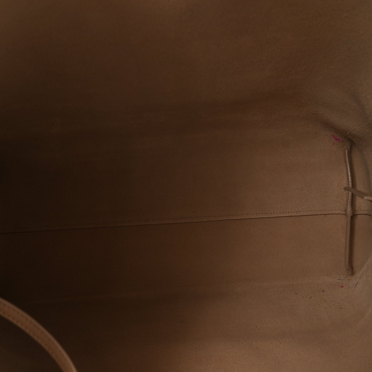 Calfskin Large Shopping Tote Dark Beige