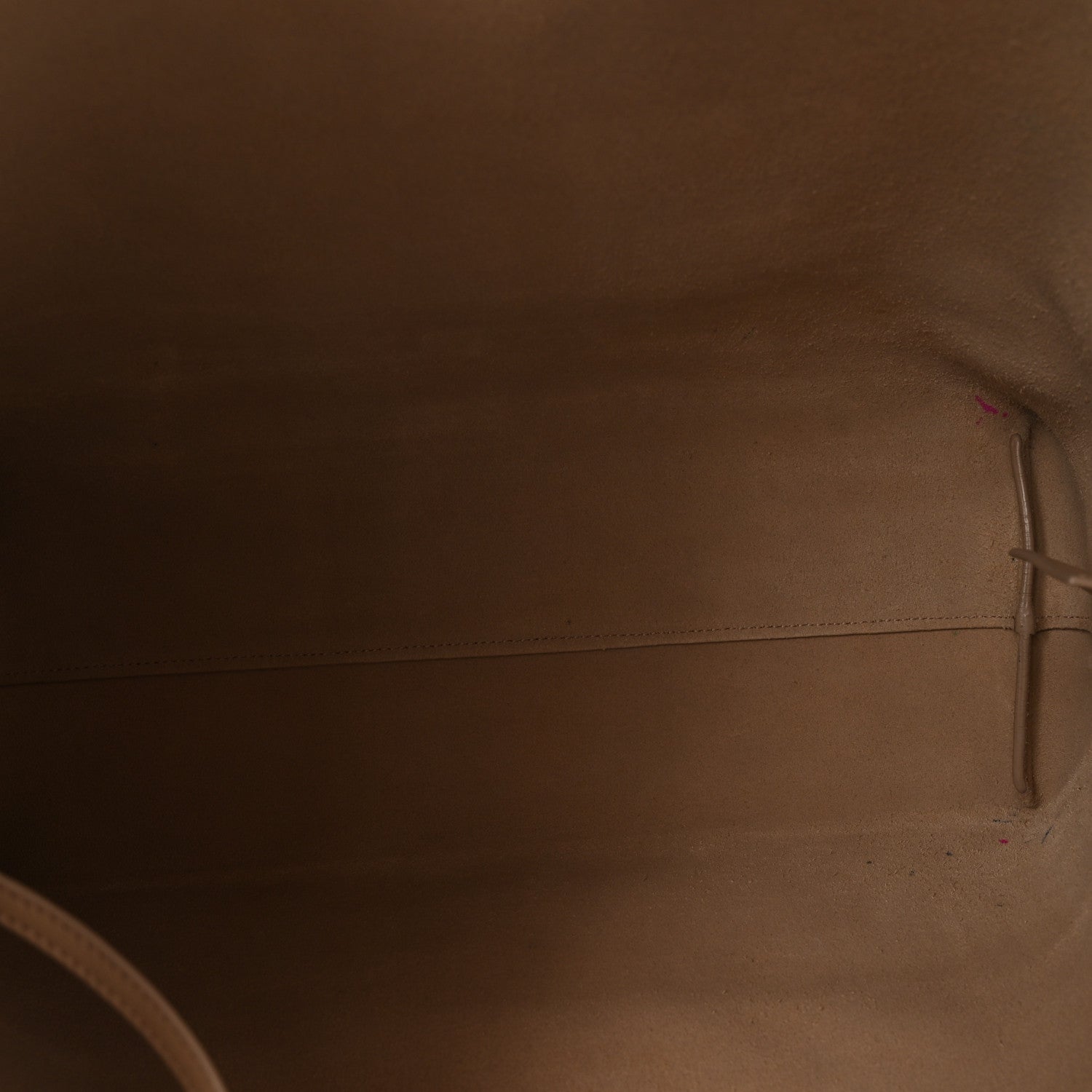 Saint Laurent Calfskin Large Shopping Tote Dark Beige 6 of 10