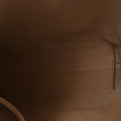 Saint Laurent Calfskin Large Shopping Tote Dark Beige 6 of 10