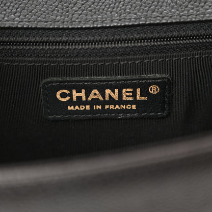 Chanel Caviar Quilted New Medium Boy Flap Black 5 of 13