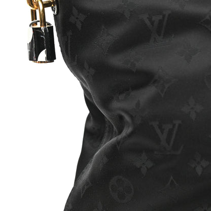 Louis Vuitton Nylon Kusama Infinity Dots Lockit Vertical MM Black White 9 of 9