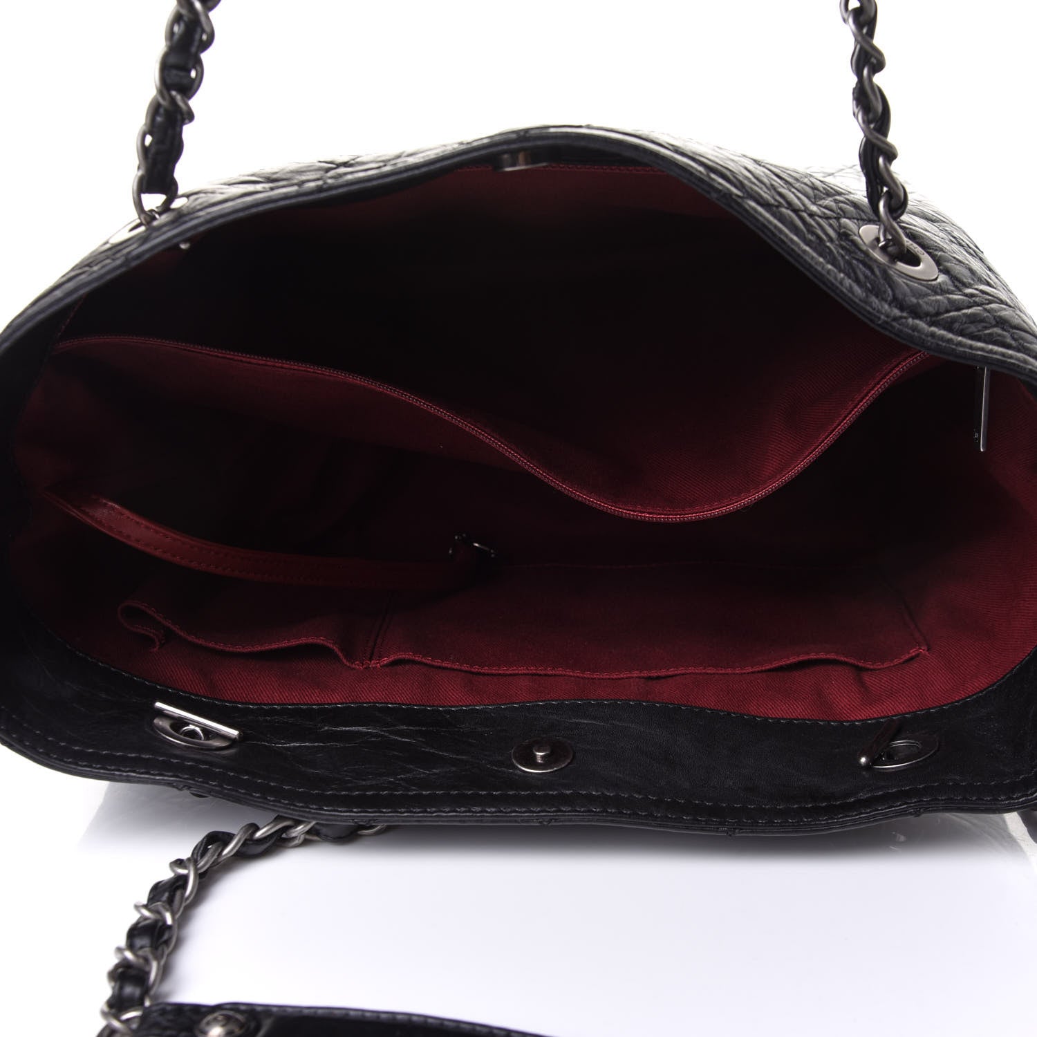 Chanel Calfskin Small Shopping In Moscow Tote Black 4 of 11