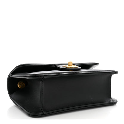 Chanel Lambskin Calfskin Mini Chocolate Bar Flap Bag Black 4 of 11