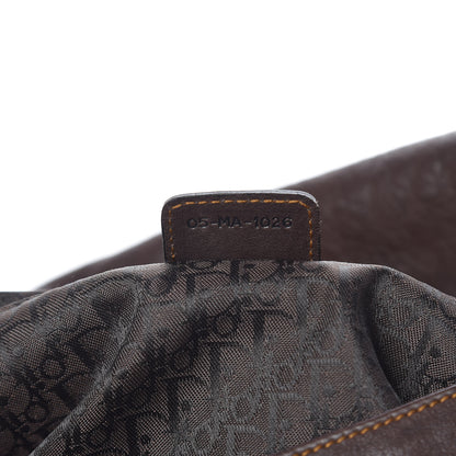 Christian Dior Calfskin Gaucho Double Saddle Bag Brown 7 of 11