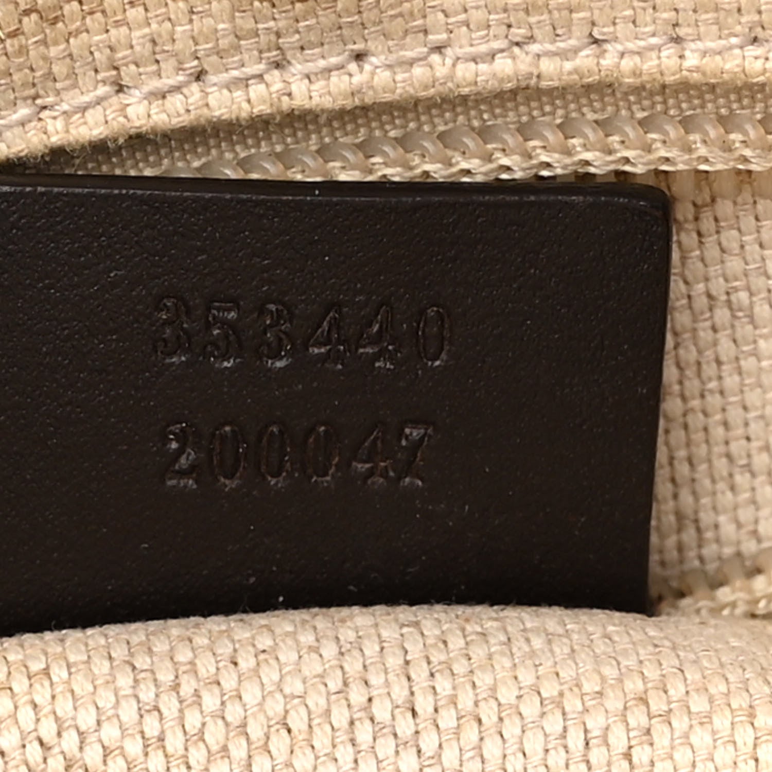 Gucci GG Supreme Monogram Small Zippered Tote Dark Brown 7 of 16