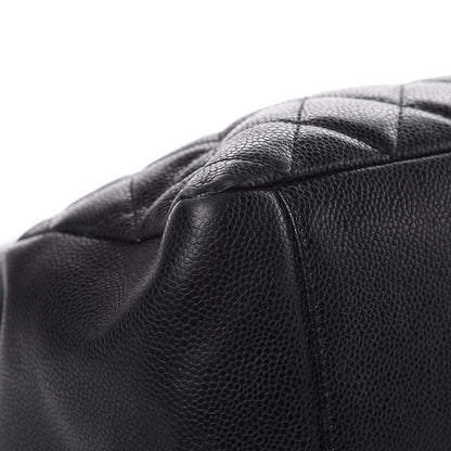 Chanel Caviar Quilted Grand Shopping Tote GST Black 10 of 20