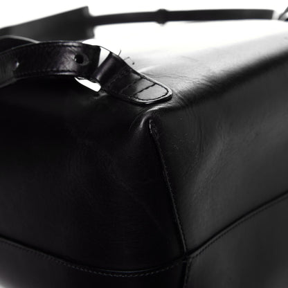 Mansur Gavriel Vegetable Tanned Calfskin Backpack Black Flamma 11 of 14