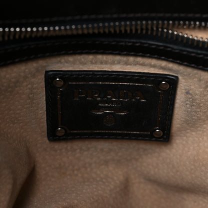 Prada Tessuto Nylon Gaufre Camouflage Tote Fumo 6 of 26