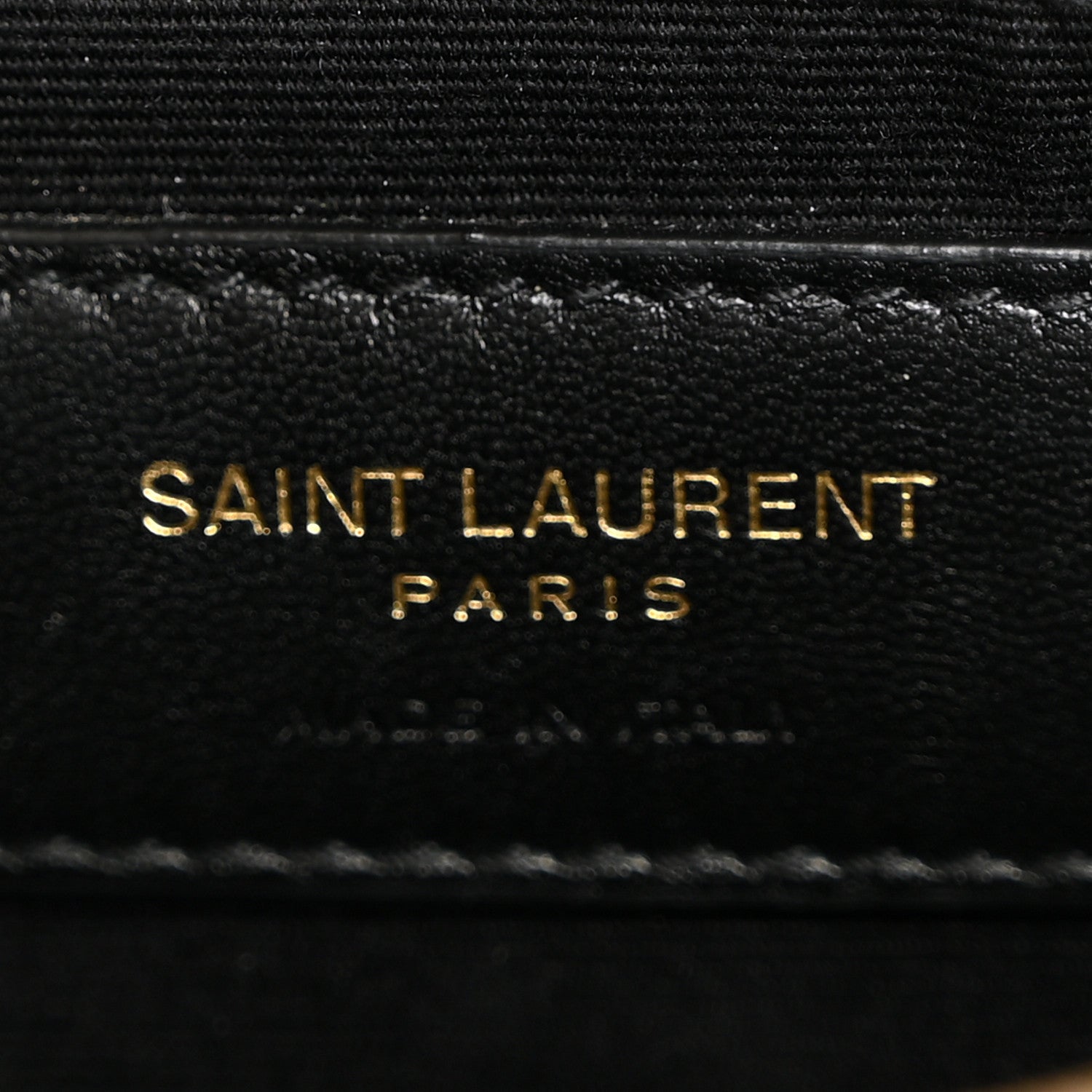 Saint Laurent Calfskin Y Quilted Monogram Toy Loulou Crossbody Bag Dark Beige 6 of 11