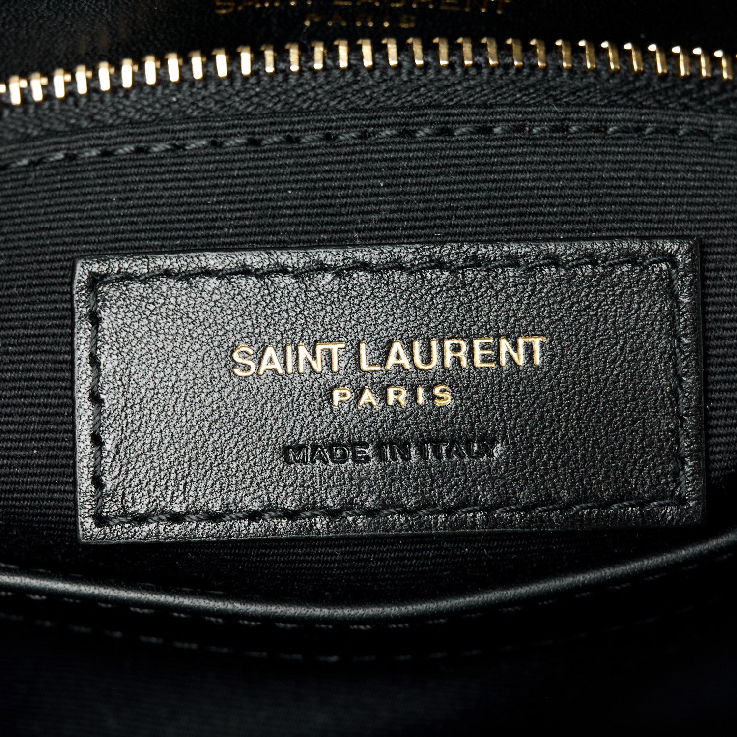 Saint Laurent Patent Y Quilted Monogram Toy Loulou Crossbody Bag Black 7 of 11
