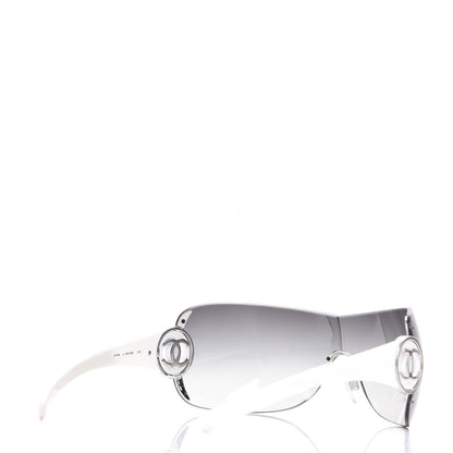 Chanel CC Sunglasses 4145 White 3 of 10