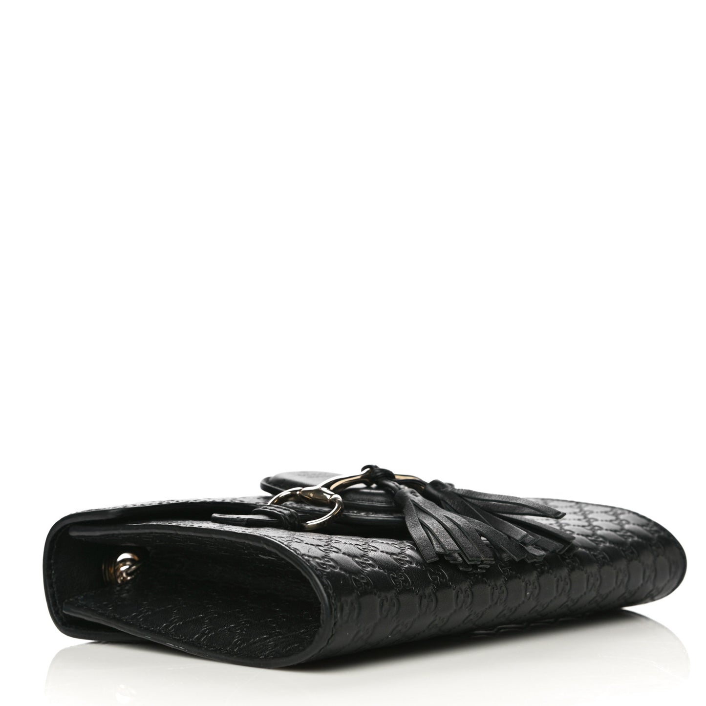 Microguccissima Mini Emily Shoulder Bag Black