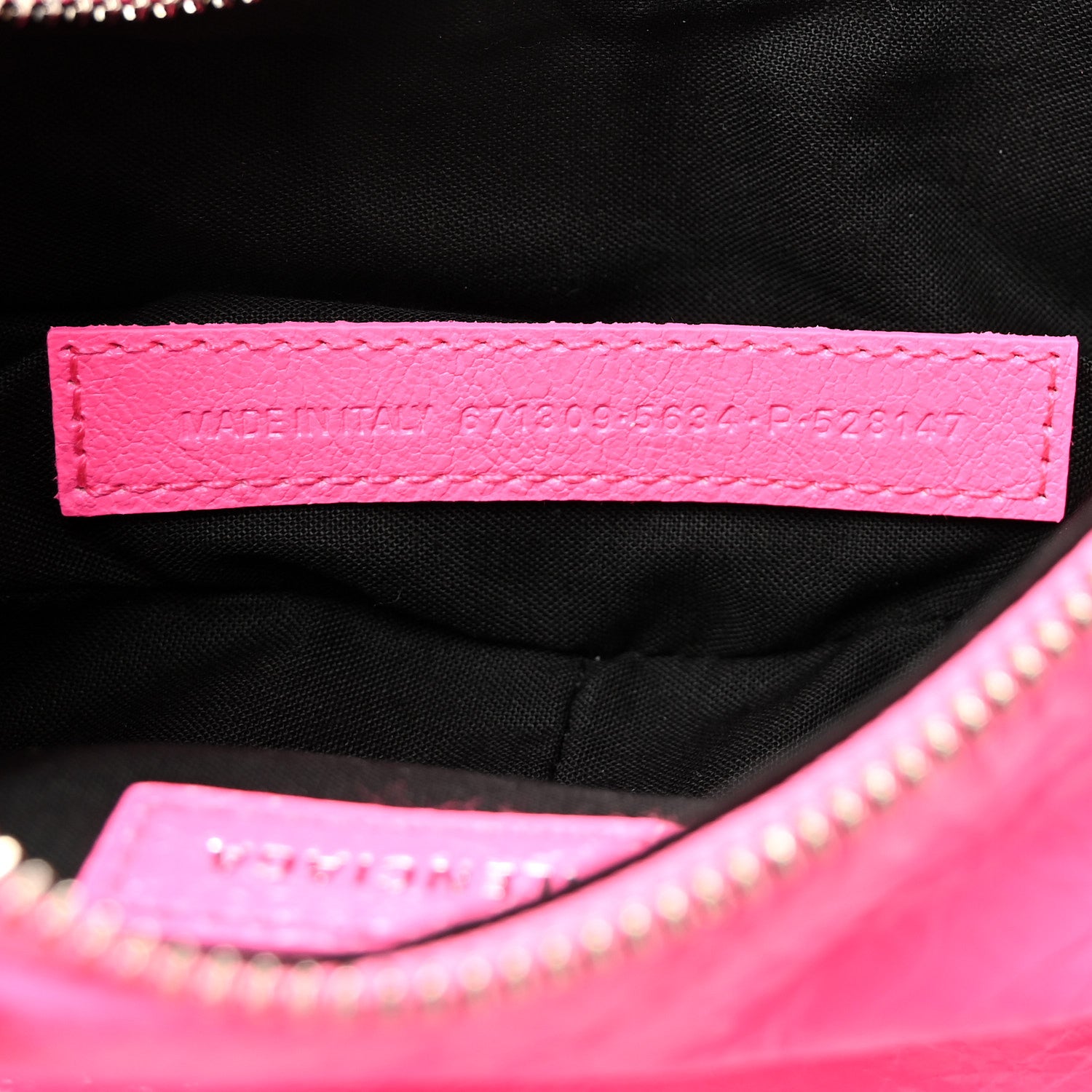 Balenciaga Agneau Arena Le Cagole Shoulder Bag XS Hot Pink Hot Pink 7 of 10