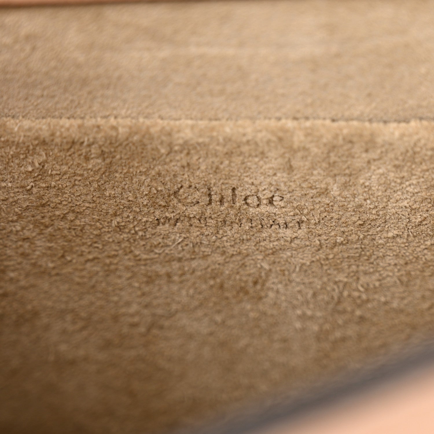 Chloe Calfskin Suede Small Nile Bracelet Bag Biscotti Beige 6 of 11