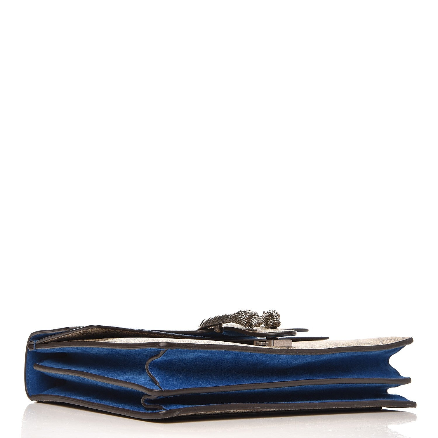 Gucci GG Supreme Monogram Medium Dionysus Shoulder Bag Blue 5 of 8