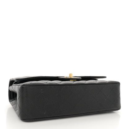 Chanel Caviar Quilted Medium Double Flap Black 4 of 12