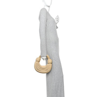 Bottega Veneta Nappa Mini Tubular Double Knot Porridge 2 of 9
