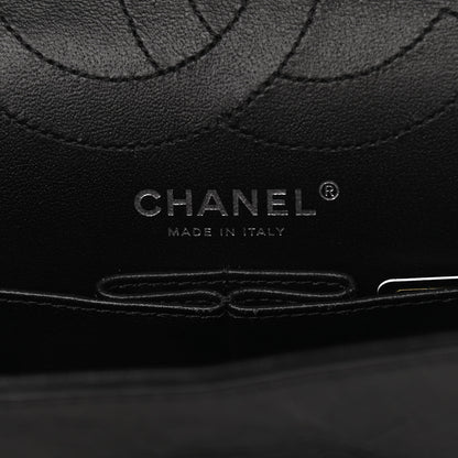 Chanel Aged Calfskin Quilted 2.55 Reissue 226 Flap So Black 8 of 11