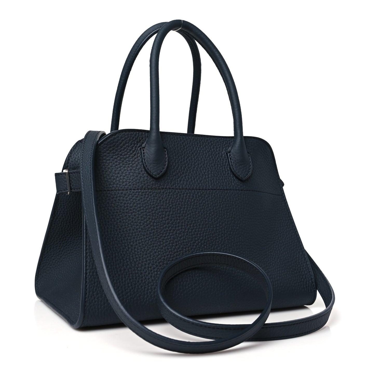 Grained Calfskin Soft Margaux 10 Dark Navy