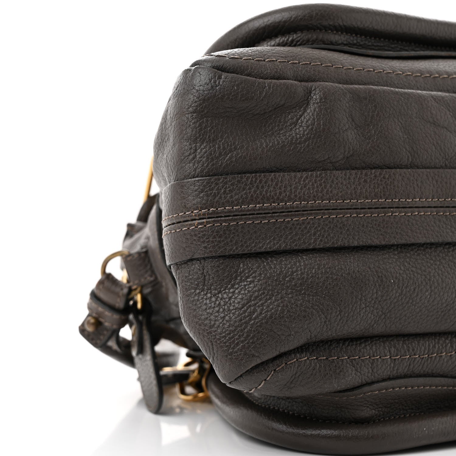 Chloe Calfskin Small Paraty Chocolate 8 of 11