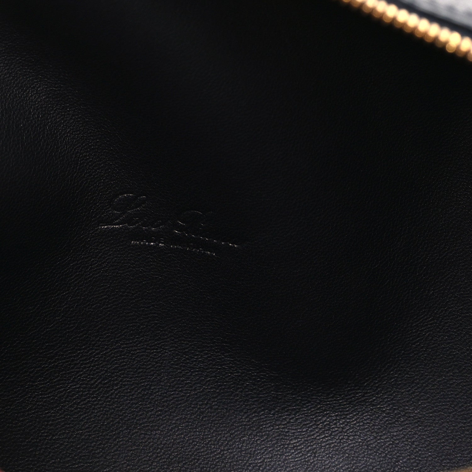 Loro Piana Ostrich Extra Bag L27 Navy 5 of 10