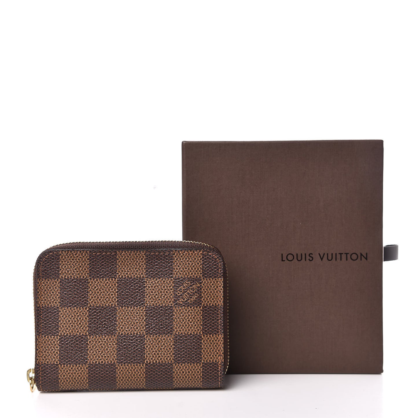 Damier Ebene Zippy Coin Purse