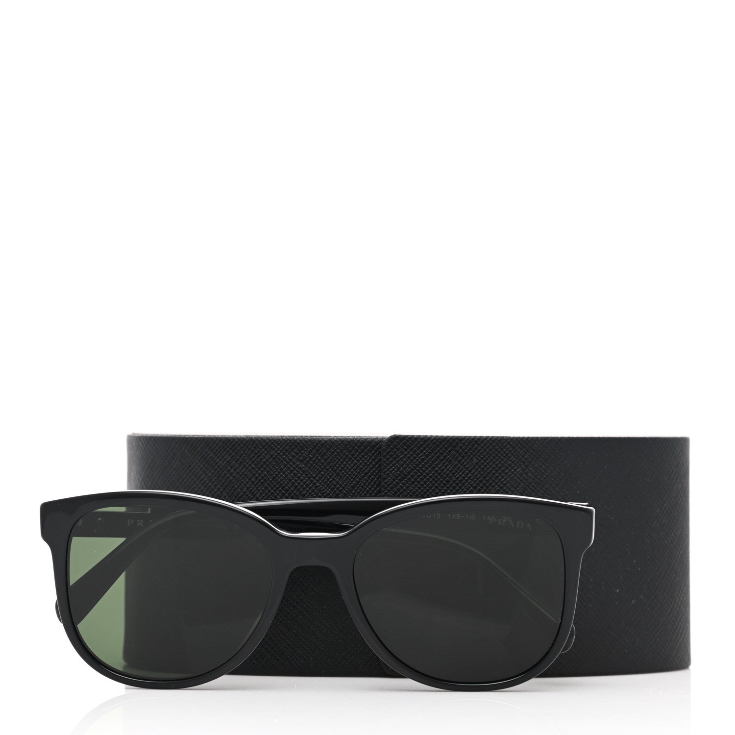 Prada Sunglasses SPR 08U Black 7 of 7