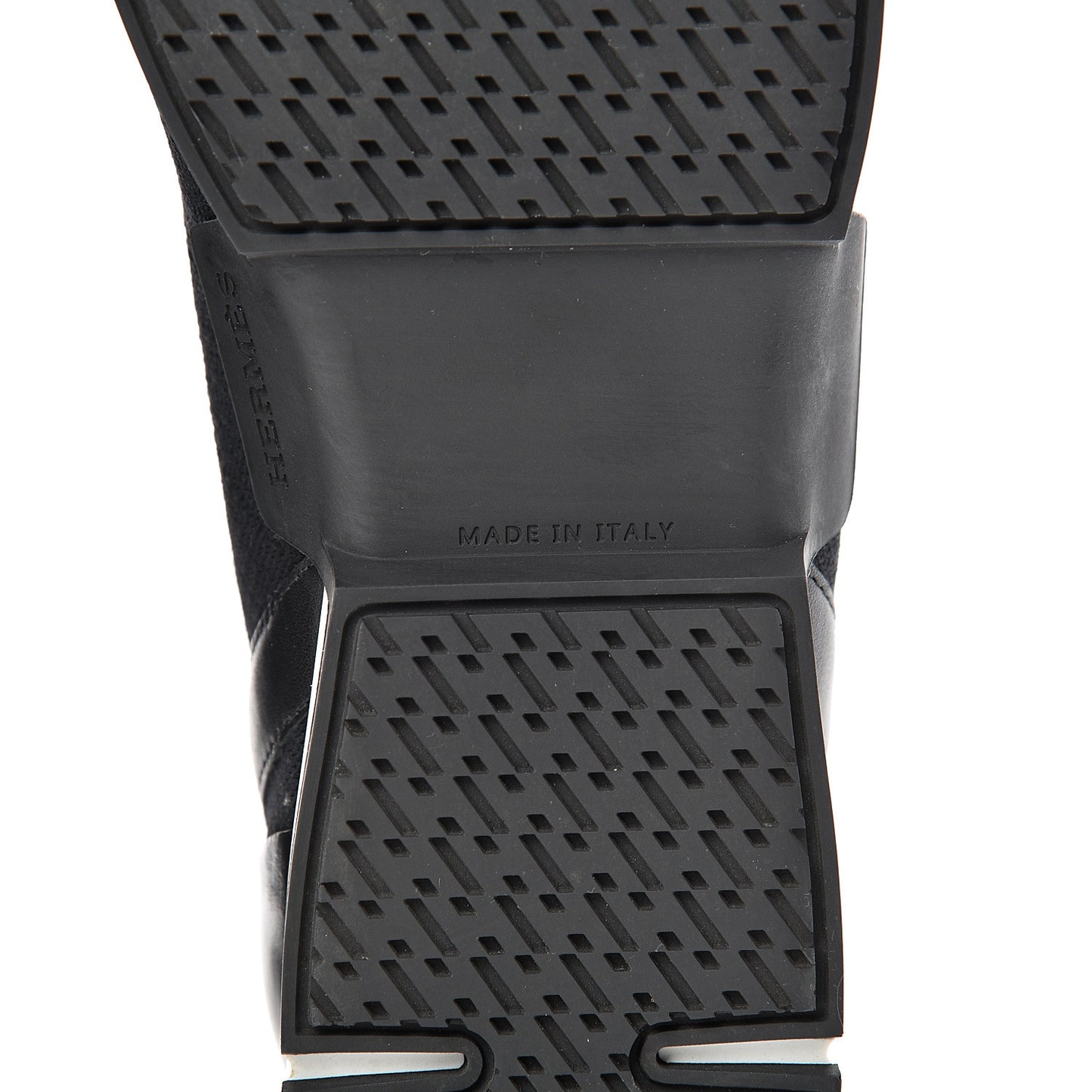 Mesh Calfskin Suede Soft Sneakers 37 Black