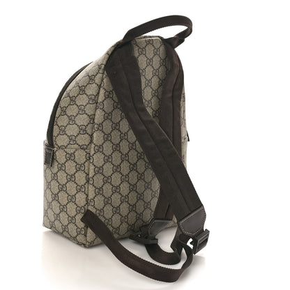Gucci GG Supreme Monogram Margaux Calfskin Childrens Day Backpack Beige Ebony Cocoa Dark Chocolate 2 of 9