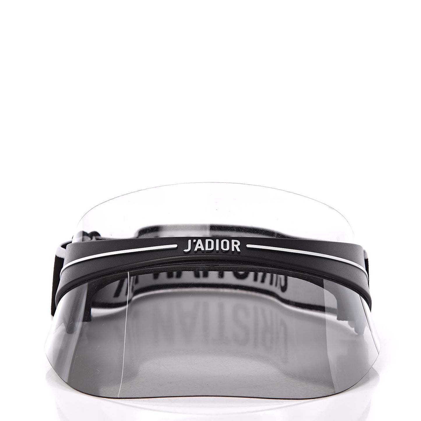 Mirrored DiorClub1 Sun Visor Silver