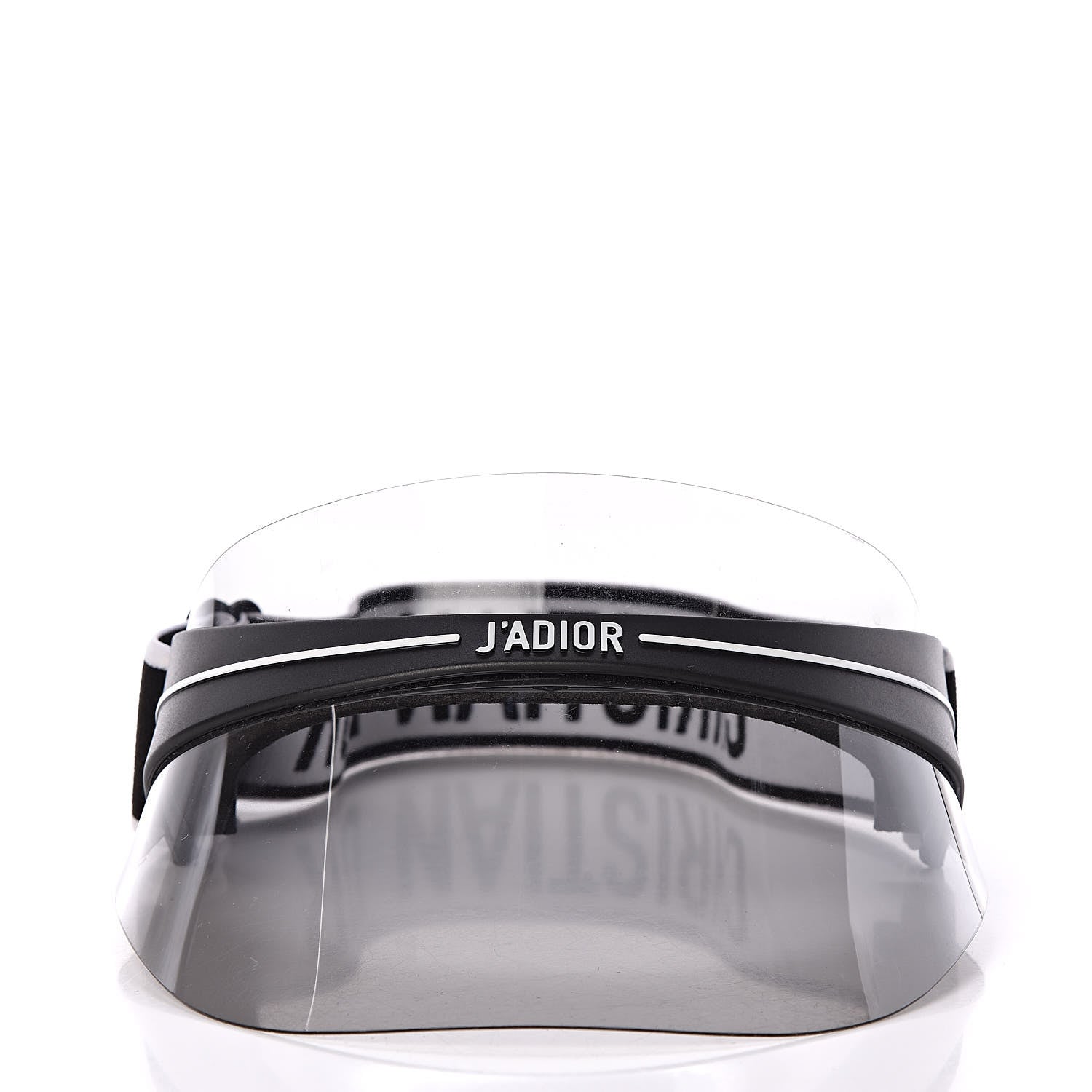 Christian Dior Mirrored DiorClub1 Sun Visor Silver 3 of 7