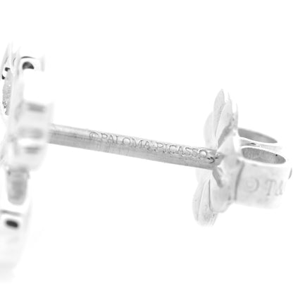 Tiffany Sterling Silver Paloma Picasso Loving Hearts Earrings 4 of 4