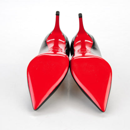 Christian Louboutin Patent Pigalle 85 Pumps 38.5 Black 5 of 6