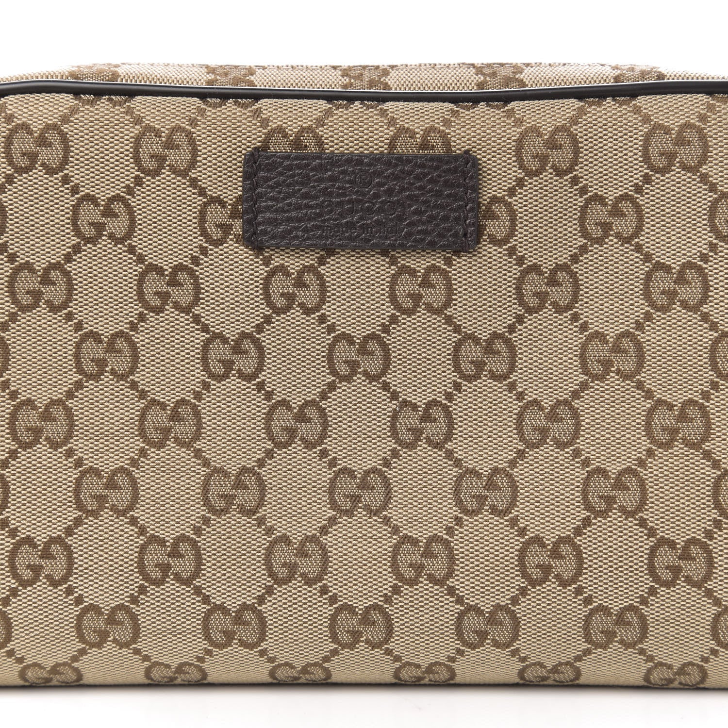 Gucci Monogram Belt Bag Dark Brown 19 of 19