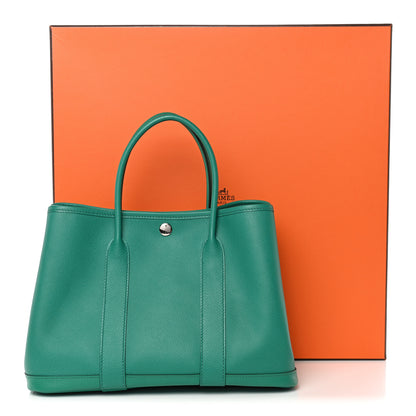 Hermes Epsom Garden Party Tote 30 TPM Vert Verone 10 of 10