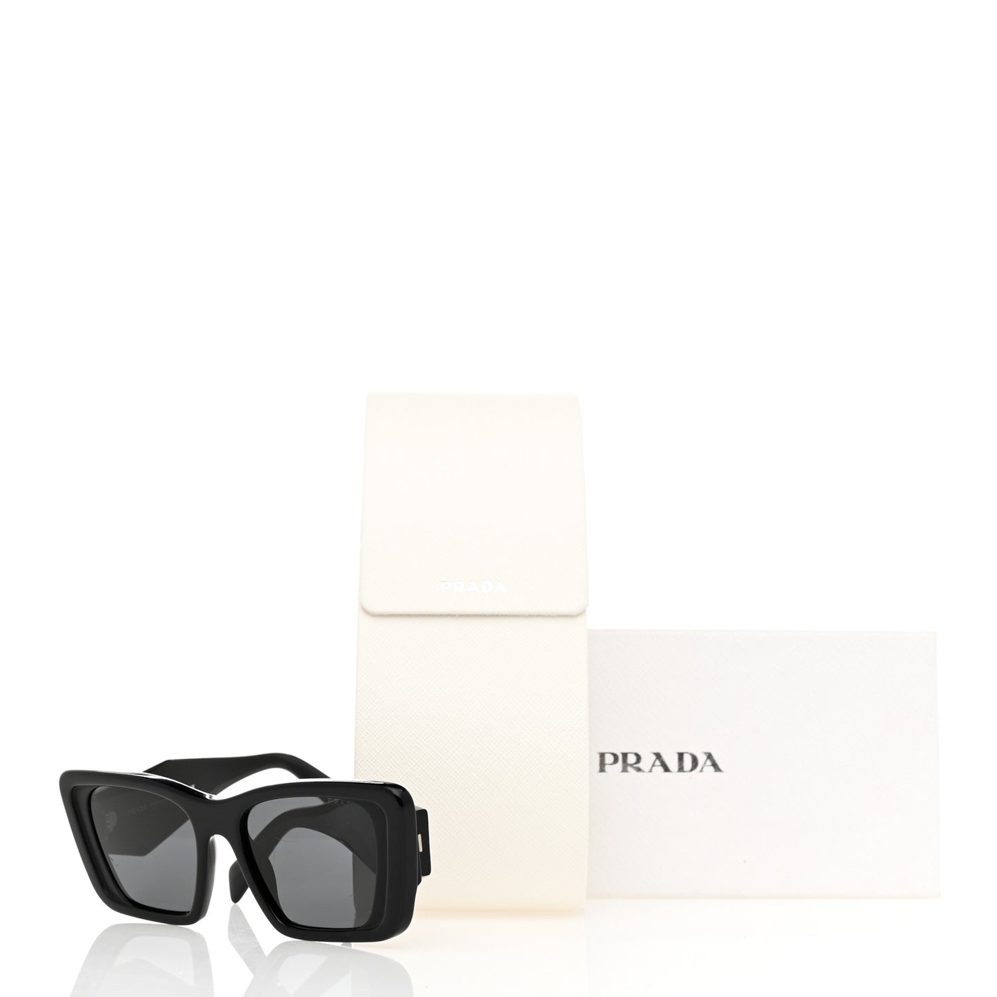 Acetate Symbole Sunglasses SPR 08Y Black