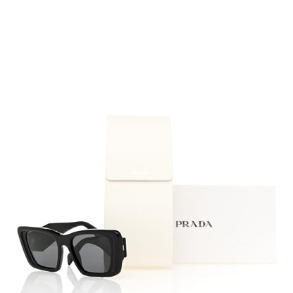 Prada Acetate Symbole Sunglasses SPR 08Y Black 9 of 9