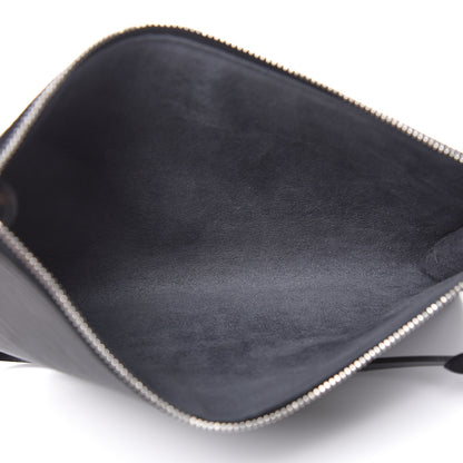 Louis Vuitton Epi Pochette Accessories 24 Black 5 of 7