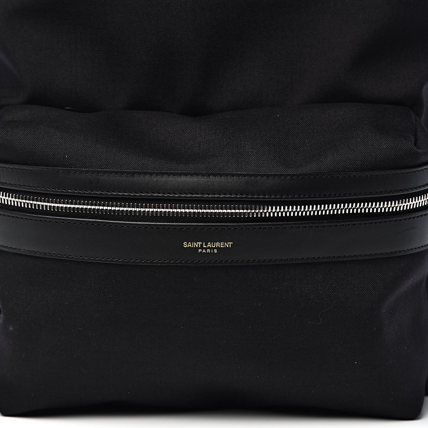 Canvas Nylon Giant City Backpack Black