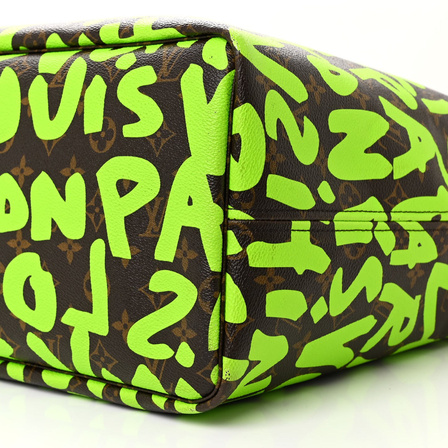 Monogram Graffiti Neverfull GM Green