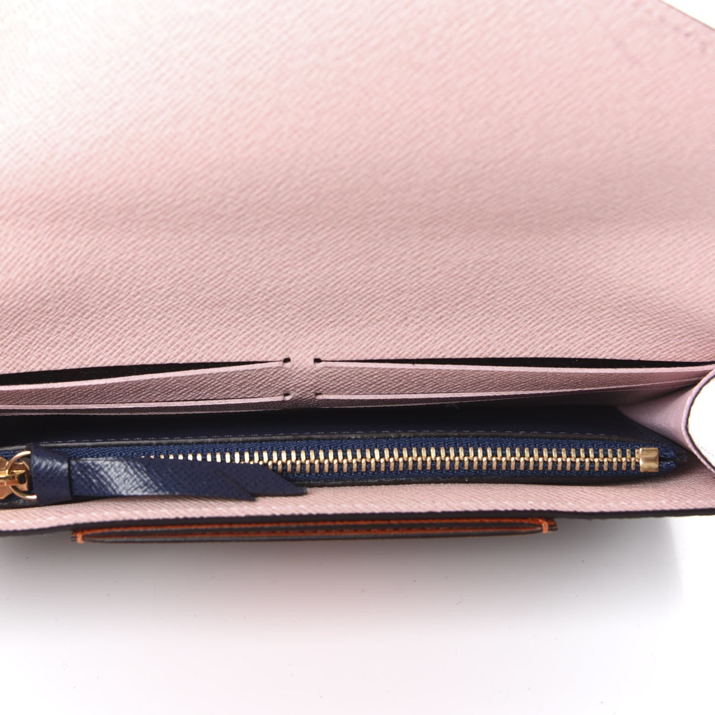 Monogram Jeanne Wallet Rose Ballerine