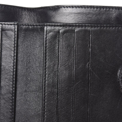 Chanel Caviar Timeless CC Compact French Wallet Black 9 of 10