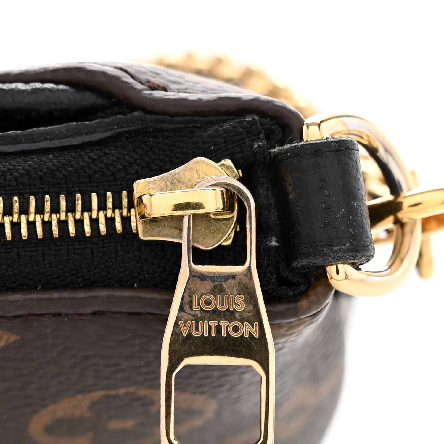 Louis Vuitton Monogram Pallas Clutch Black 13 of 15