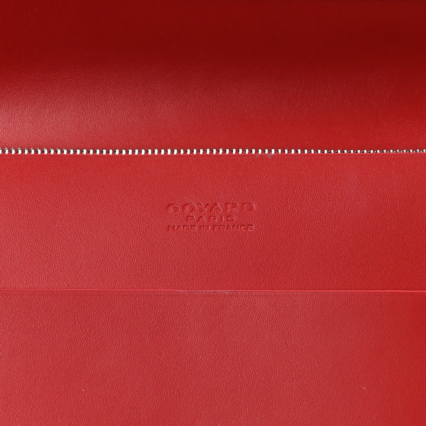 Goyardine Richelieu Wallet Red