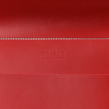 Goyard Goyardine Richelieu Wallet Red 6 of 9