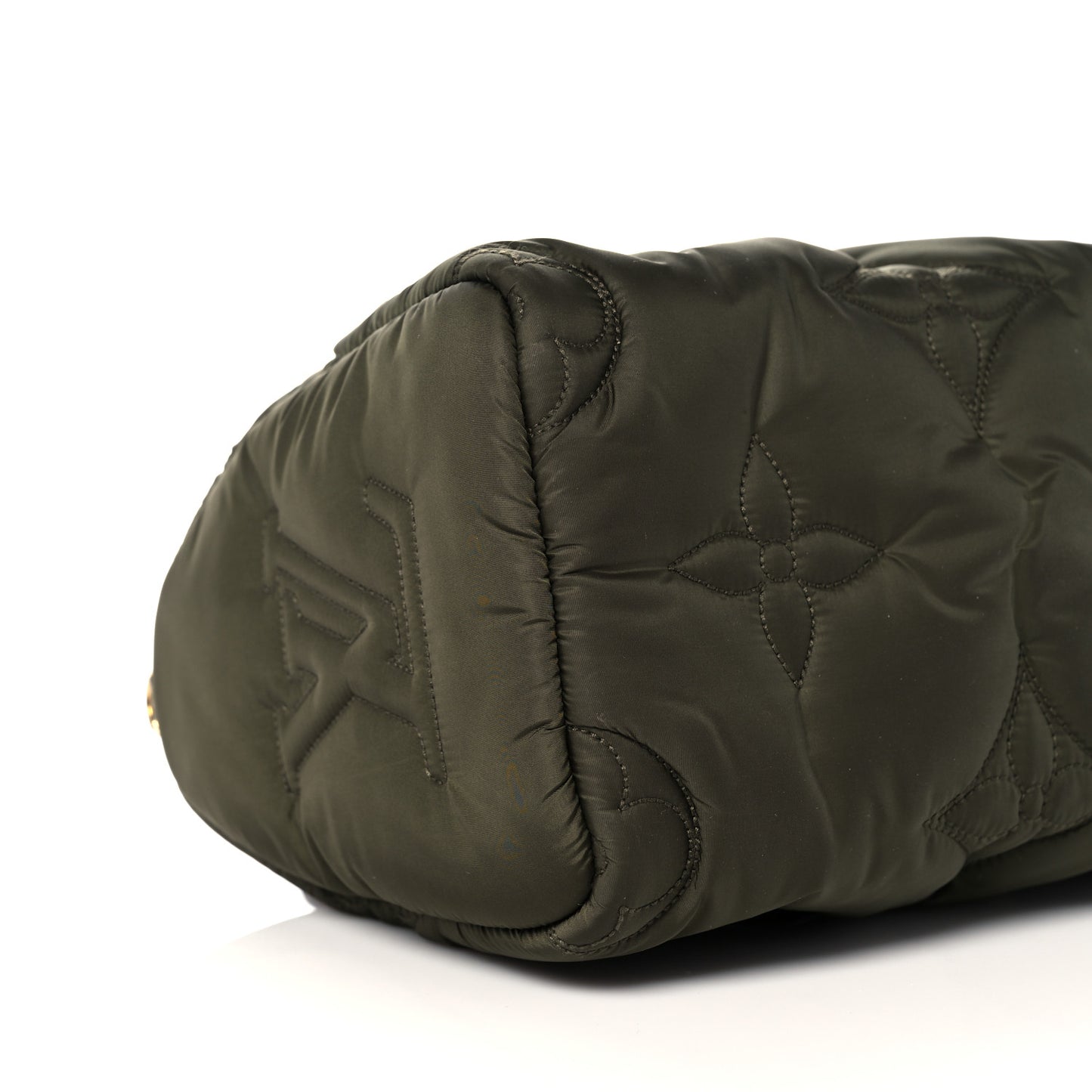 Econyl Mini Monogram Pillow Speedy Bandouliere 25 Khaki
