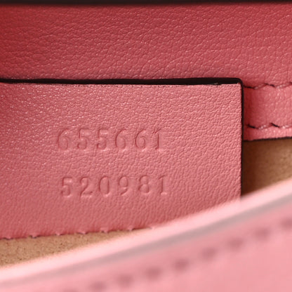 Gucci Wonka Grain Calfskin Mini Diana Tote Bag Wild Rose Fuxia Fluo 7 of 10